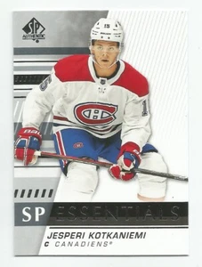 Auténtico Jesperi Kotkaniemi SP 2019-20 SP #SPE-JK MONTREAL CANADIENS - Imagen 1 de 1