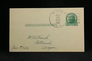 New York: Kildare 1937 cartolina dell'ultimo giorno, DPO Franklin Co - Foto 1 di 2
