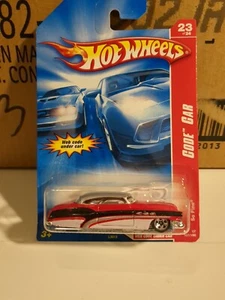 2007 Hot Wheels Code Car So Fine Red w/ Red w/ Chrome 5 spoke wheels - Picture 1 of 6