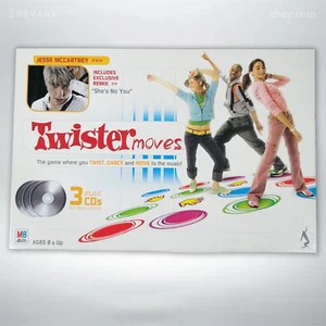 Twister Moves Jesse McCartney Edition 4 CDs 144 Dance Moves | 4 Players Ages 8+ - Picture 1 of 7