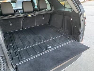 Tapete traseiro de borracha Land Rover todo novo Discovery L462 2017+ espaço de carga genuíno - Imagem 1 de 4