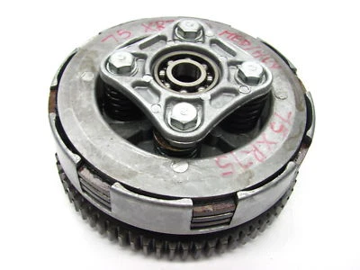 Honda 75 XR75 XR 75 XR75K2 K2 1975 - Conjunto de embrague del motor. PLATOS DE CESTA EXTERIOR Foto 1 de 4