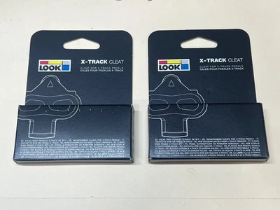 LOOK X-TRACK SPD Compatible Cleats, 2 Pair:  Standard Entry Cleat - Image 1 of 4