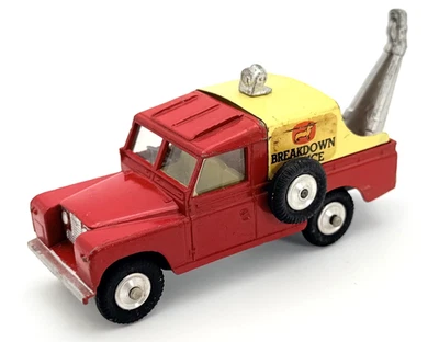 Corgi Toys - Camión de remolque de servicio de averías Land Rover 109 WB (sin cuerda) Foto 1 de 4