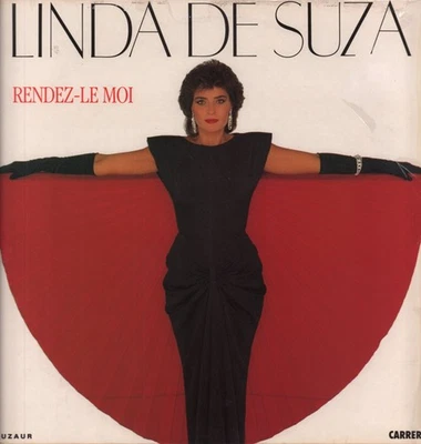Linda de Suza Rendez-Le Moi LP vinyl France Carrere 1985 with inner sleeve 66290 - Image 1 of 3