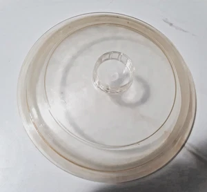 Ersatz Kunststoffdeckel für Vintage Rival Crock Pot Schongarer #3122 NUR! 7" D - Bild 1 von 2