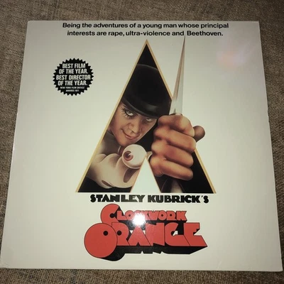 1990 CLOCKWORK ORANGE Extended Play Widescreen Laserdisc LD Kubrick - Image 1 of 4