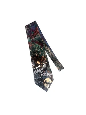 King Kong Movie American Film Classics 1992 Business Casual Silk Necktie - Image 1 of 4