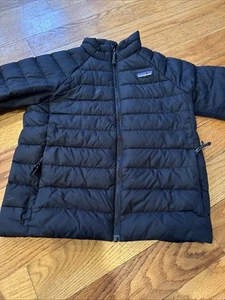 Patagonia Kids Down Sweater Jacket Black Small - Picture 1 of 2