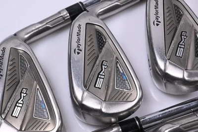 Taylormade SIM2 Max Irons / 4-PW+SW / Regular Flex KBS Max MT 85 Shafts - Image 1 of 4