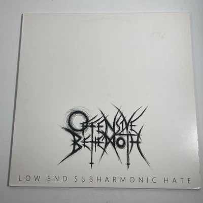 Offensive Behemoth – Low End Subharmonic Hate (2016 AUS Doom Metal White Record) - Image 1 of 4