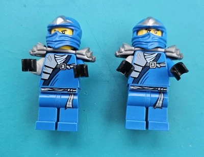 LEGO Ninjago Lote de 2 Minifiguras Jay ZX Armadura de Plata 9450 9445 9449  Foto 1 de 4