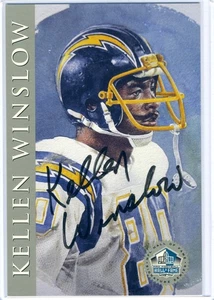 Kellen Winslow 1998 HOF Hall Fame Signature Series Platinum /2500 Autograph Auto - Picture 1 of 1