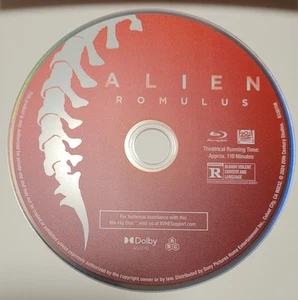 Alien: Romulus (Blu-ray) Bluray Blu Ray Alien Disc Only  - Picture 1 of 1