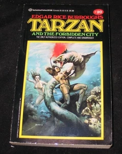 TARZAN and THE FORBIDDEN CITY Ballantine PB EDGAR RICE BURROUGHS (LIKE NEW) - Picture 1 of 2