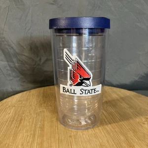 Vaso Ball State Tervis, 16 oz. Con tapa - Imagen 1 de 4