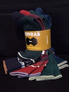 BOMBAS Dress Knee-High Lightweight Socks NWT Size L/4 Pairs - Picture 1 of 9