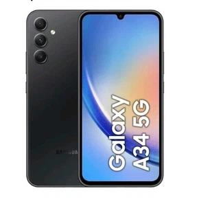 Smartphone Samsung Galaxy A34 5G SM-A346 6,6" 6+128GB Awesome Graphite - Foto 1 di 9