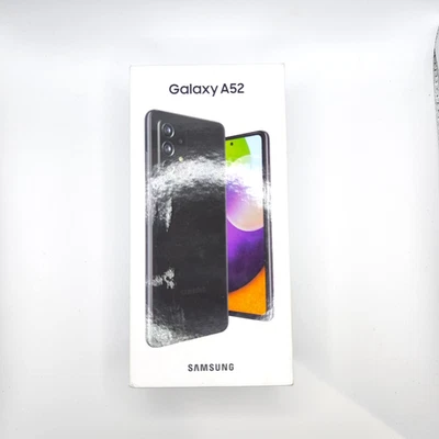 Samsung Galaxy A52 5G SM-A525F/DS - 128GB - 6GB RAM - Awesome Black - Bild 1 von 3