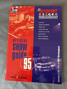 Event Programme Racing Car Show 5-8 January 1995 Autosport Birmingham NEC A4 - Picture 1 of 1