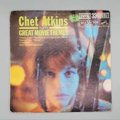 Chet Atkins Plays Great Movie Themes EP Record RCA Victor RCA - Image 1 of 4