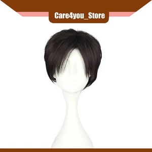 Item of 1 Women Breathable Hair Wigs 11" Deep Brown Wigs with Wig Cap - Picture 1 of 7