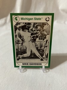 1990 Collegiate Collection Michigan State #126 Mike Davidson