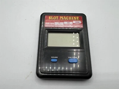 VIDEOJUEGO ELECTRÓNICO PORTÁTIL MÁQUINA TRAGAMONEDAS DE BOLSILLO VINTAGE Foto 1 de 3