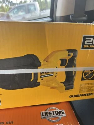 DEWALT DCS368B 20V Max XRP Brushless Reciprocating Saw - Yellow - Image 1 of 4