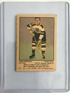LORNE FERGUSON RC 1951-52 PARKHURST N.35 EX+ 64318 - Foto 1 di 2