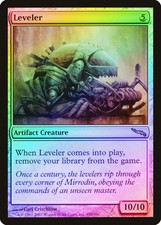 Leveler FOIL Mirrodin PLD Artifact Rare MAGIC THE GATHERING MTG CARD ABUGames