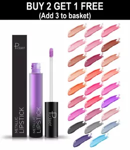 26 Colors PUDAIER Long Lasting Waterproof Velvet Matte Lipstick Liquid Lip Gloss - Picture 1 of 32