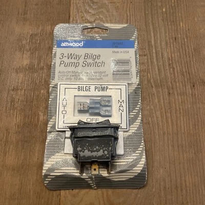 Atwood 3-Way Bilge Pump Switch - Image 1 of 3