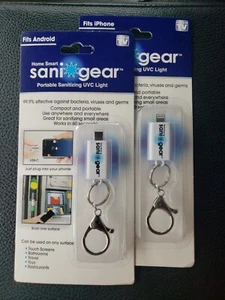 Home Smart Sani UVC Light Gear pour Android et iPhone mini désinfection portable - Photo 1/3