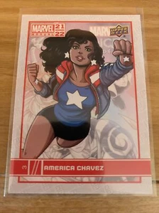 2021-22 Upper Deck Marvel Annual #3 America Chavez Marvel - Bild 1 von 2