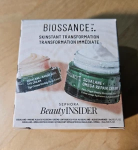 Crema hidratante Biossance Squalane + OMEGA FACE 15 ml y crema para ojos 3 ml #RA-02 - Imagen 1 de 4