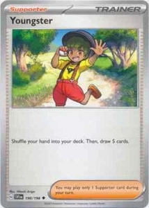 YOUNGSTER X 4 198/198 N/M SCARLET & VIOLET POKEMON - Picture 1 of 1
