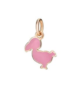 Ciondolo Dodo Junior Rosa D17DIP/9/RO Charm Oro Rosa Smalto DMB5002_JUNIS_ERS9R - Imagen 1 de 2
