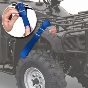 Multi Functional Tie Down Strap with Motorcycle Hook Cart Fastening Loops - Picture 1 of 14