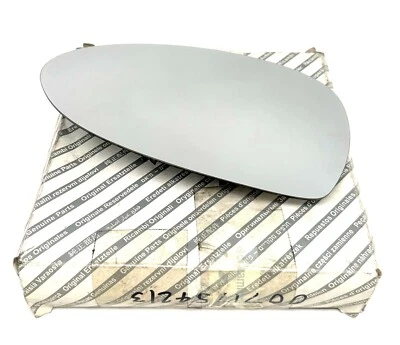 Alfa Romeo 147 & GT (2000-2010) Rear-View Mirror Glass (Left) 71754213 Genuine - Image 1 of 3