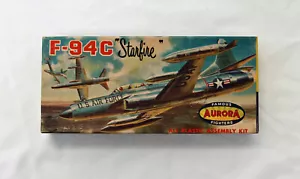 Kit Modelo Plástico Aurora F-94C Starfire #495-.49 Completo De Colección 1959 - Imagen 1 de 4