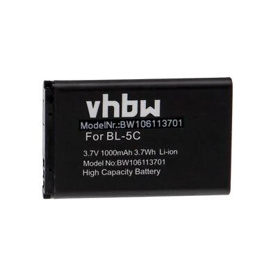 VHBW Akku für Doro Primo 215 405 1000mAh