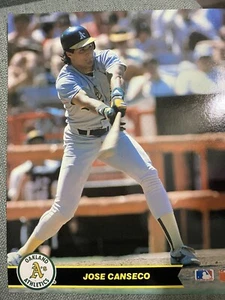 Jose Canseco 1990 Photo Oakland Athletics 8x10 - Picture 1 of 2