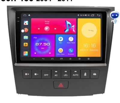 9" Android 13 Car GPS Carplay for Lexus GS 300 350 430 460 450h 2006-2011 - Image 1 of 4
