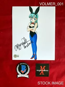 Tiffany Volmer autographed signed 8x10 photo Dragonball Z Beckett COA - Picture 1 of 1