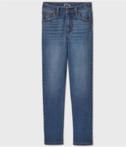 NEW Art Class Girls Girlfriend Adjustable Waist Stretch Medium Wash Jean Size 8 - Picture 1 of 1