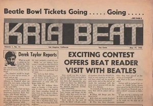 THE BEATLES FEATURED IN 4 1965 ISSUES OF KRLA BEAT-MARCH 24 & 31, APRIL 21,MAY19 - Bild 1 von 8