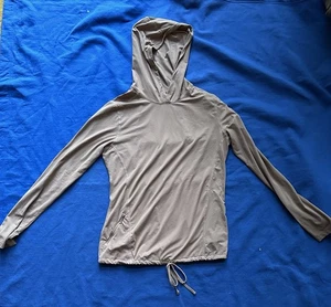 Felpa con cappuccio donna Mountain Hardwear Crater Lake rosa polvere sole UPF S - Foto 1 di 8