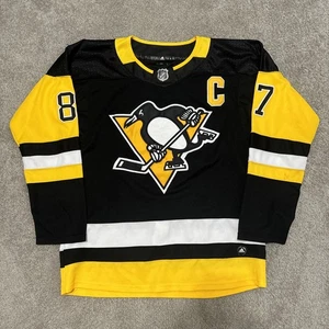 Camiseta Sidney Crosby Adidas Pittsburgh Penguins Climalite NHL Talla 52 - Imagen 1 de 6