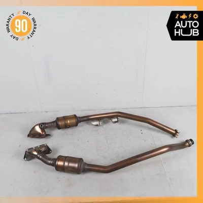 12-18 Mercedes W166 ML350 GLE350 M276 Exhaust Downpipe Set 1664903814 OEM - Image 1 of 4